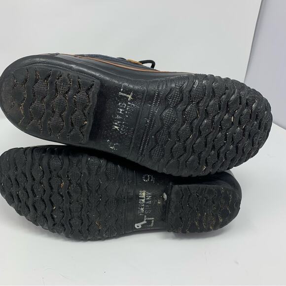 LaCrosse Rubber Leather Lace Up Winter Duck Boots Womens SZ 9 Sheepskin Liner - Picture 9 of 15